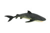 Tiger Shark, Requiem shark family, Museum Quality, Educational, Hand Painted, Rubber Fish, Realistic Toy Figure, Diorama Model, Replica, Kids, 6 Inches. 