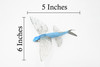 Fish, Sailfin Flying Fish, Museum Quality, Hand Painted, Rubber Fish, Realistic Toy Figure, Model, Replica, Kids, Educational, Gift,     6"     CH289 BB127
