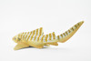 Zebra Shark, Carpet shark, Museum Quality, Educational, Hand Painted, Rubber Fish, Realistic Toy Figure, Diorama Model, Replica, Kids, 3 1/2 Inches. 