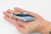 Fish, Bluefin Tuna, Museum Quality, Hand Painted, Rubber Fish, Realistic Toy Figure, Model, Replica, Kids, Educational, Gift,    4 1/2"     CH294 BB128