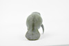 Manatee, Sea Cow, Dugongs, Marine Mammal, Museum Quality, Hand Painted, Educational, Rubber, Diorama Model, Realistic Toy Figure, Kids, 3 1/2 Inches.  