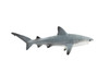 Black Tip Reef Shark, Museum Quality, Hand Painted,  Rubber Fish,  Educational, Diorama Model, Replica, Realistic Toy Figure, Kids, 5 1/2 Inches. 