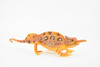 Lizard, Desert Horned Chameleon, Namaqua, Museum Quality, Hand Painted, Rubber Reptile, Educational, Realistic, Lifelike, Educational, Gift,       6"      CH302 BB129