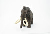 Wooly Mammoth, Prehistoric Mammal, Museum Quality, Rubber Animal, Hand Painted, Realistic Toy Figure, Diorama Model, Kids, Educational, 7 Inches.