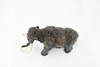 Wooly Mammoth, Prehistoric Mammal, Museum Quality, Rubber Animal, Hand Painted, Realistic Toy Figure, Diorama Model, Kids, Educational, 7 Inches.