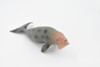 Dugongs, Manatee, Sea Cow, Museum Quality, Hand Painted, Very Realistic Rubber Mammal, Model, Educational, Gift,       6"     CH329 BB133