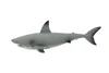 Black Tip Reef Shark, Museum Quality, Hand Painted,  Rubber Fish,  Educational, Diorama Model, Replica, Realistic Toy Figure, Kids,  7 Inches. 