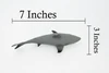 Black Tip Reef Shark, Museum Quality, Hand Painted,  Rubber Fish,  Educational, Diorama Model, Replica, Realistic Toy Figure, Kids,  7 Inches. 