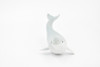 Beluga Baby Whale, White Whale, Calf, Museum Quality, Rubber, Hand Painted, Realistic Toy Figure, Model, Replica, Kids, Educational,  5 Inches.