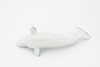 Whale, Beluga Baby, White Whale, Calf, Museum Quality, Rubber, Hand Painted, Realistic Toy Figure, Model, Replica, Kids, Educational, Gift,     5"      CH331 BB133   