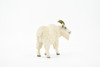 Mountain Goat, Rocky Mt. Goat, Museum Quality, Hand Painted, Rubber Animal, Toy, Figure, Model, Kids, Educational, Gift,     4"    CH338 BB134