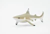 Black Tip Reef Shark, Museum Quality, Hand Painted,  Rubber Fish,  Educational, Diorama Model, Replica, Realistic Toy Figure, Kids,  6 Inches.