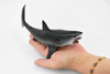 Shark, Great White, G.W. Shark, Museum Quality, Hand Painted, Rubber Fish, Realistic Toy Figure, Model, Replica, Kids, Educational, Gift,       9"      CH368 BB139