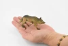 Wolf, Brown Timber Wolf, Museum Quality, Hand Painted, Rubber Animal, Educational, Realistic, Figure, Lifelike Figurine, Replica,  4 Inches. 