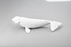 Whale, Beluga, White Whale, Museum Quality, Rubber, Hand Painted, Realistic Toy Figure, Model, Replica, Kids, Educational, Gift,     7"      CH380 BB142 