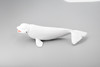Beluga Whale, Cetacean, Marine Mammal, Museum Quality, Hand Painted, Educational, Rubber Animal, Realistic Toy Figure, Diorama Model, Kids, Gift,   7 Inches. 