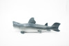 Great White, G.W. Shark, Museum Quality, Hand Painted, Educational, Rubber Fish, Diorama Model, Replica, Realistic Toy Figure, Kids,  7 Inches.