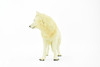 White Wolf, Arctic Timber Wolf, Museum Quality, Hand Painted, Rubber Animal, Educational, Realistic, Figure, Lifelike Figurine, Replica, Gift,      7"     CH390 BB145