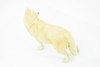 White Wolf, Arctic Timber Wolf, Museum Quality, Hand Painted, Rubber Animal, Educational, Realistic, Figure, Lifelike Figurine, Replica, Gift,      7"     CH390 BB145