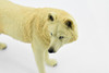 White Wolf, Arctic Timber Wolf, Museum Quality, Hand Painted, Rubber Animal, Educational, Realistic, Figure, Lifelike Figurine, Replica, Gift,      7"     CH390 BB145