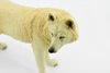 White Wolf, Arctic Timber Wolf, Museum Quality, Educational, Rubber Animal, Hand Painted, Realistic, Diorama Model, Toy, Kids, 7 Inches. 