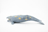 Whale, Grey Whale, Museum Quality, Hand Painted, Rubber Marine Mammal, Realistic Toy Figure, Model, Replica, Kids, Educational, Gift,      9" CH391 BB145