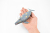 Whale, Grey Whale, Museum Quality, Hand Painted, Rubber Marine Mammal, Realistic Toy Figure, Model, Replica, Kids, Educational, Gift,      9" CH391 BB145