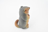 Marmot, Ground Squirrels, Rodent, Museum Quality, Hand Painted, Rubber Mammal, Realistic Toy Figure, Replica, Kids, Educational,  4 1/2 Inches. 