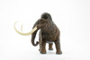 Wooly Mammoth, Prehistoric Mammal, Museum Quality, Rubber Animal, Hand Painted, Realistic Toy Figure, Diorama Model, Kids, Educational,  7 Inches.