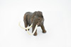 Wooly Mammoth, Prehistoric Mammal, Museum Quality, Rubber Animal, Hand Painted, Realistic Toy Figure, Diorama Model, Kids, Educational,  7 Inches.