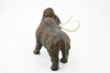 Wooly Mammoth, Prehistoric Mammal, Museum Quality, Rubber Animal, Hand Painted, Realistic Toy Figure, Diorama Model, Kids, Educational,  7 Inches.