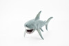 Megalodon Shark, Big Tooth Shark, Museum Quality, Hand Painted, Educational, Rubber Fish, Diorama Model, Replica, Realistic Toy Figure, Kids,  9 Inches.