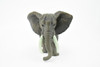 African Elephant, Bull, Loxodonta africana, Museum Quality, Hand Painted, Rubber Animal, Realistic Toy Figure, Model, Kids, Educational,  6 Inches. 