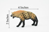 Hyena, Spotted, Hyaena, Museum Quality, Rubber Animal, Hand Painted, Realistic Toy Figure, Model, Replica, Kids, Educational, Gift,      4"    CH471 BB152