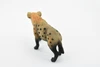 Spotted Hyena, Crocuta crocuta, Museum Quality, Hand Painted, Educational, Rubber Animal, Realistic Toy Figure, Diorama Model, Kids,  4 Inches.