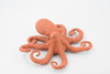 Octopus, Octopodes, Octopoda, Octopi, Ocean, Deep Sea, Rubber Realistic Toy Figure, Model, Replica, Kids, Educational, Gift,     4 1/2"    CH473 BB152