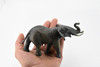 Elephant, African, Female, Museum Quality, Rubber Animal, Hand Painted, Realistic Toy Figure, Model, Replica, Kids, Educational, Gift,   7"    CH474 BB153