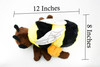 Bumblebee, Bumble Bee, Honey Bee, Large Stuffed Animal, Educational, Plush Realistic Figure, Lifelike Model, Replica, Gift,    12"   WR10 B366