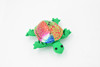 Turtle, Sea Turtle, Reptiles, Green,  Hand Made, Thailand Sand Creatures, Toy, Paper Weight, Bean Bag, Cornhole         3 1/2"    TH28 BB68 