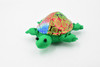 Turtle, Sea Turtle, Reptiles, Green,  Hand Made, Thailand Sand Creatures, Toy, Paper Weight, Bean Bag, Cornhole         3 1/2"    TH28 BB68 