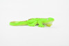 Gecko, Green Spotted Gecko Stretchy Rubber Toy, Realistic, Rainforest, Figure, Model, Replica, Kids, Educational, Gift  3"  F0112B13 