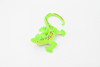 Gecko, Green Spotted Gecko Stretchy Rubber Toy, Realistic, Rainforest, Figure, Model, Replica, Kids, Educational, Gift  3"  F0112B13 