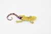 Gecko with Purple Tail, Lizard, Reptile, Soft Stretchy Rubber Toy, Realistic, Rainforest, Figure, Model, Replica, Kids, Educational, Gift   4"     F0113 B13