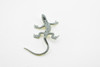 Lizard, Grey Spotted Lizard, Rubber Toy Reptile, Realistic Figure, Model, Replica, Kids, Educational, Gift,    3"    F6062 B380