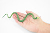 Snake, Garter snake, Green, Rubber Reptile, Educational, Realistic Hand Painted, Figure, Lifelike Model, Figurine, Replica, Gift,      10"       F2087B142