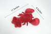 Lobster, Big Eyes Very Nice Plush Animal, Crustaceans, Educational, Figure, Lifelike, Model, Replica, Gift,      11"      PZ016 B453