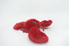 Lobster, Big Eyes Very Nice Plush Animal, Crustaceans, Educational, Figure, Lifelike, Model, Replica, Gift,      11"      PZ016 B453