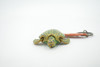 Turtle, Key Chain, Leather Back, Sea Turtle, Reptiles, Green, Hand Made, Keychain, Thailand, Key Fob, Keys, Lifelike Model, Gift,     3"     THL05 BB69