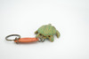 Turtle, Key Chain, Leather Back, Sea Turtle, Reptiles, Green, Hand Made, Keychain, Thailand, Key Fob, Keys, Lifelike Model, Gift,     3"     THL05 BB69