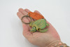 Turtle, Key Chain, Leather Back, Sea Turtle, Reptiles, Green, Hand Made, Keychain, Thailand, Key Fob, Keys, Lifelike Model, Gift,     3"     THL05 BB69